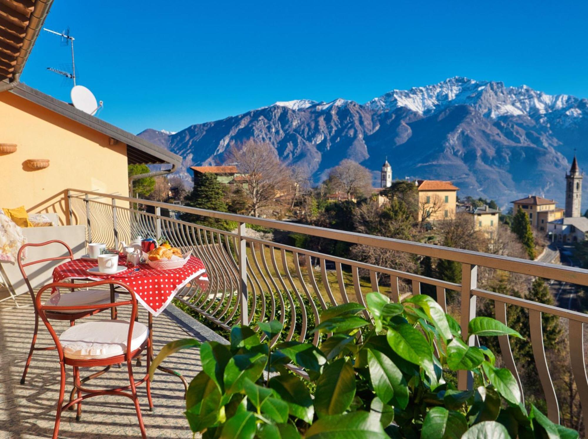 Panoramic Lakeview House Bellagio Civenna Exteriér fotografie
