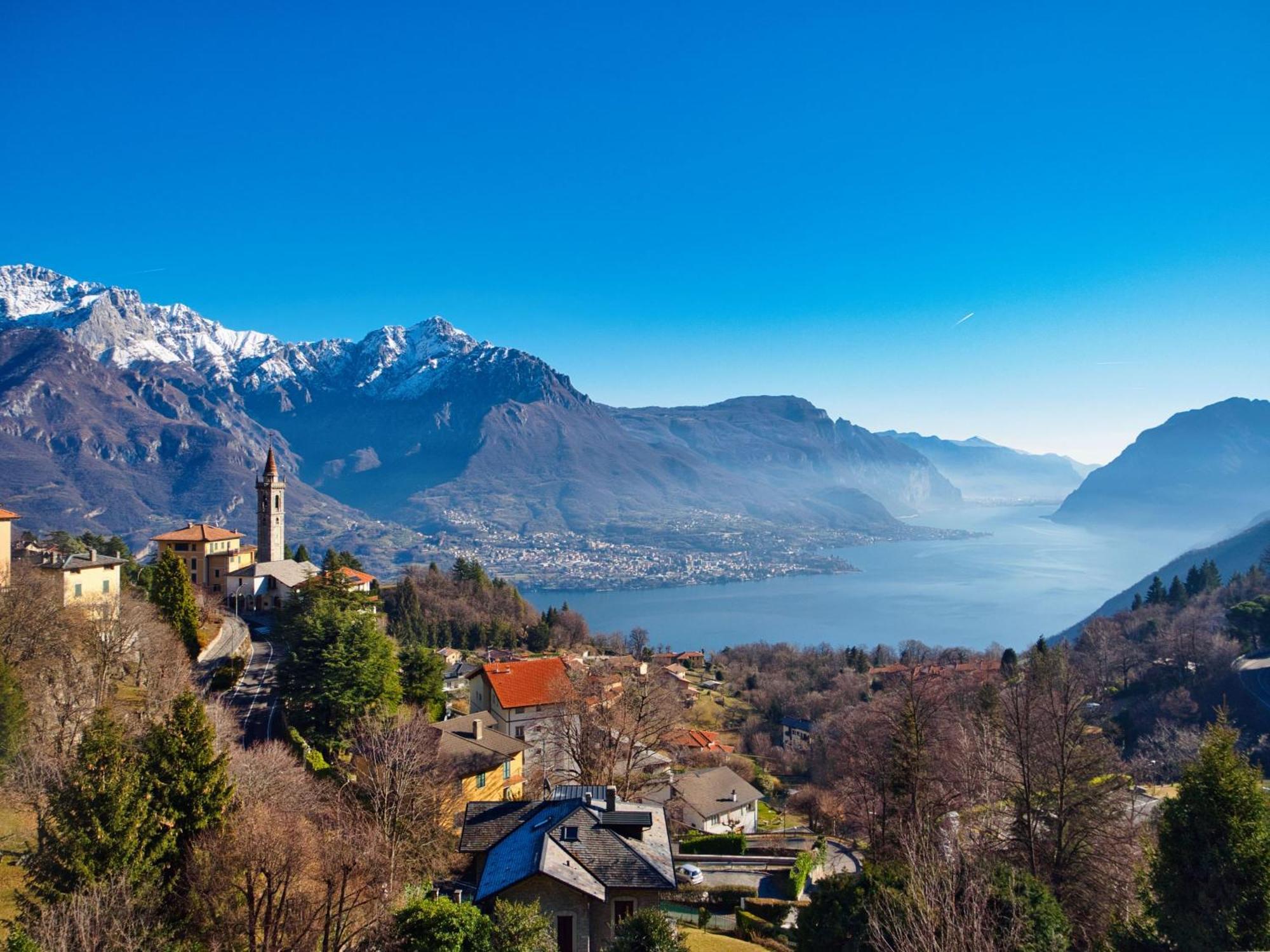 Panoramic Lakeview House Bellagio Civenna Exteriér fotografie