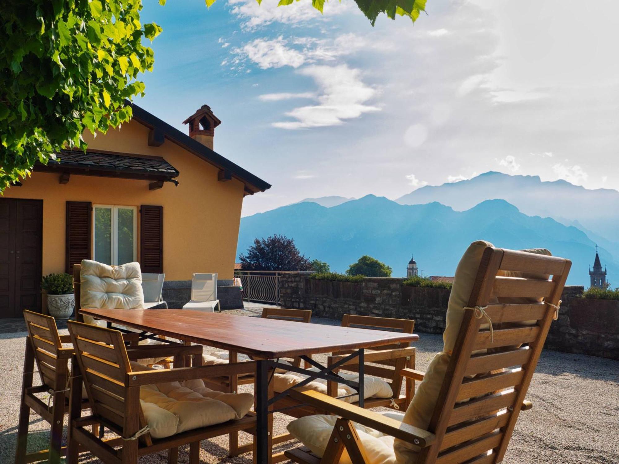 Panoramic Lakeview House Bellagio Civenna Exteriér fotografie